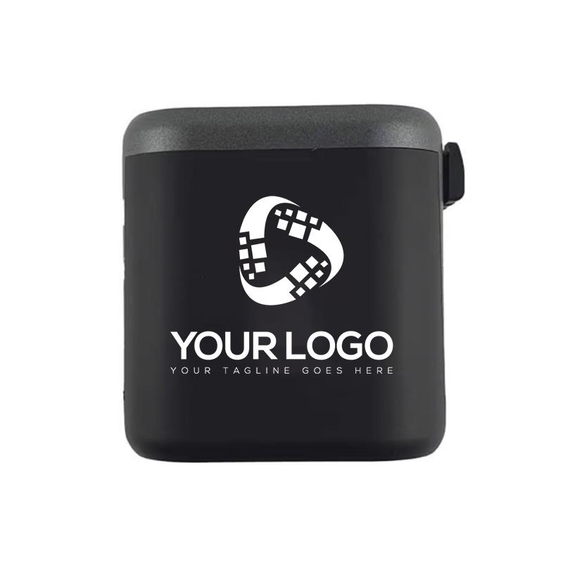 Promotional Travel Adaptor Black